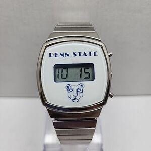 Vintage Penn State University Digital Watch Nittany Lions Football New Battery